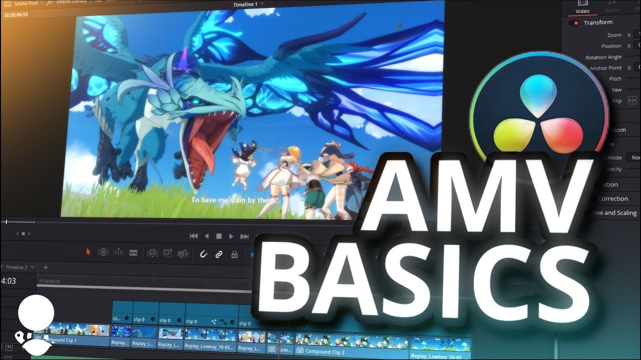 How to make an AMV — Beginner Guide
